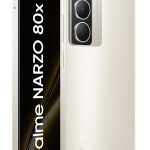 realme NARZO 80x 5G (Sunlit Gold,6GB+128GB) | Dimensity 6400 5G Chipset | 6000mAh Long-Lasting Battery | 45W Fast Charge | 120Hz Eye Comfort Display | IP69 Top-Tier Waterproof