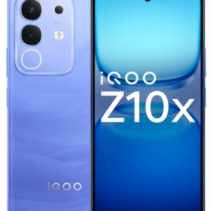 iQOO Z10x 5G (Ultramarine, 6GB RAM, 128GB Storage) | 6500 mAh Large Capacity Battery | Dimensity 7300 Processor | Military-Grade Durability